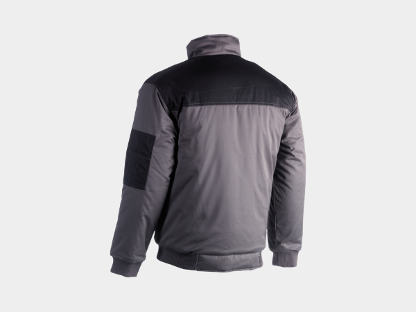 Typhon Jacket Back - Grey.Black