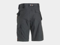 Batua Shorts Back - Anthracite.Black