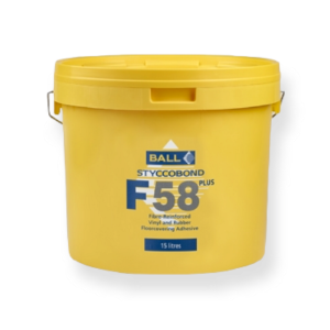 F58 PLUS VINYL & RUBBER FLOORING ADHESIVE 5lt